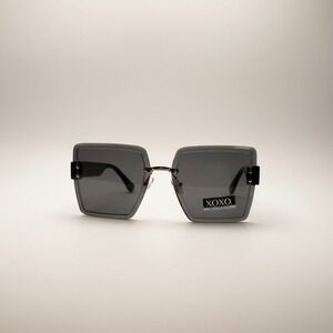 XOXO Square Oversized Black Sunglasses NWT